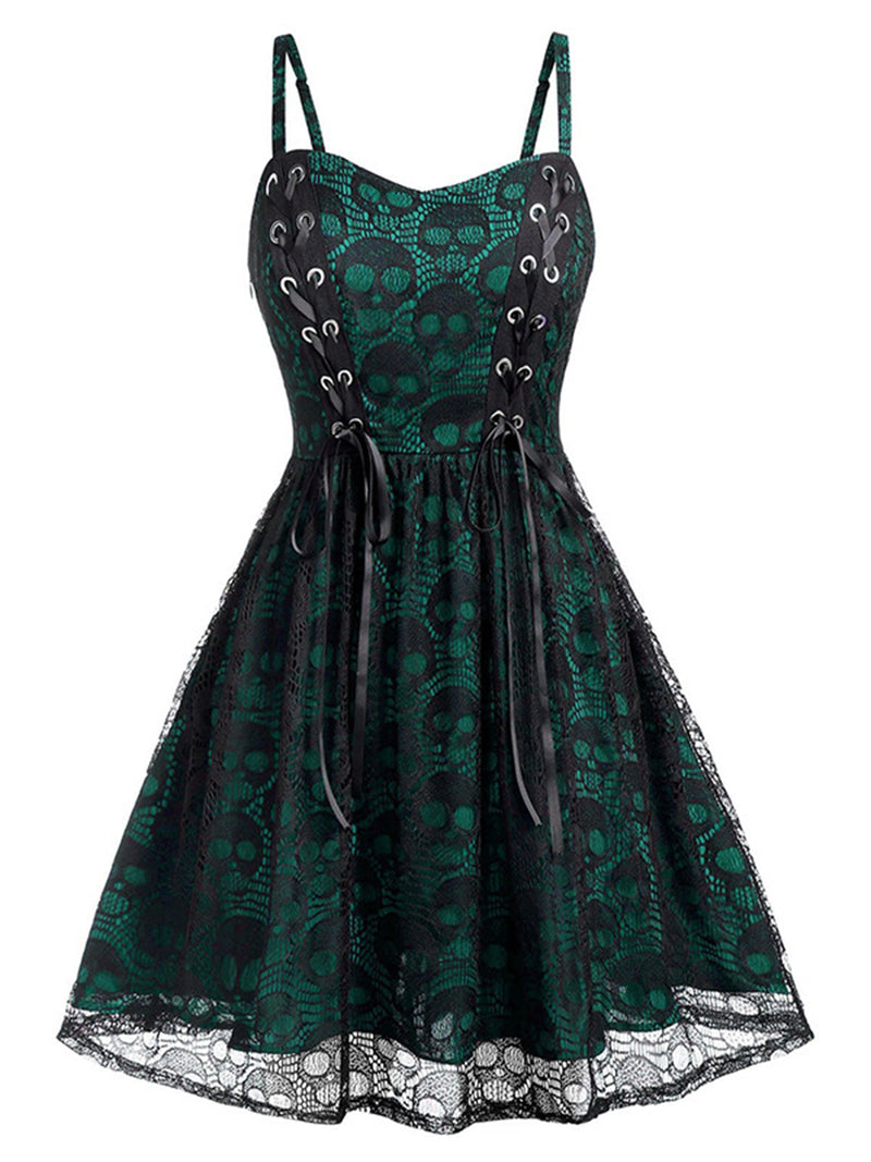 slim fit dress slacks 80s Party Dress in Green Satin – Better Dresses Vintage main image 1