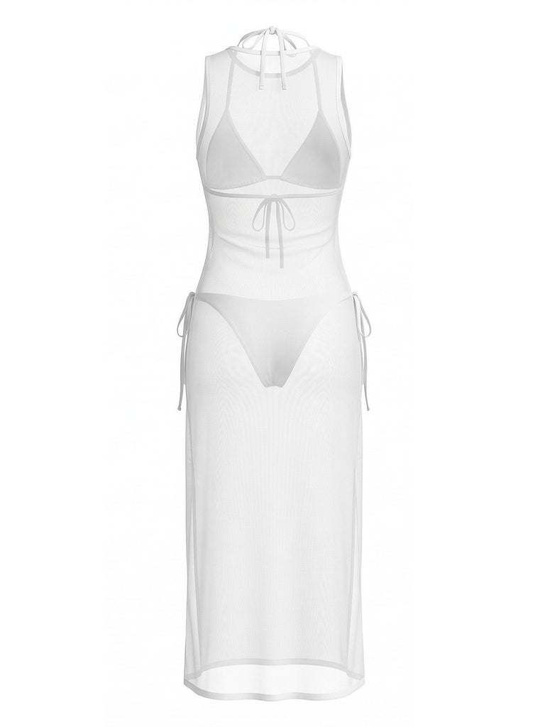 Elegant 1980s Vintage Classic Swimsuit 5