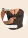 1980s Solid Front Zipper Shapwear Bodysuit - vintage fashion, retro style