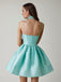 She slips into this 1980s Solid Rhinestone Straps Puffy Dress and suddenly it's a 1980s daydream