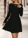 1980s Velvet Rhinestone Fit Party Dress - vintage dress, retro fashion