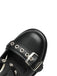 Punk Cross Buckle Ankle Strap Chunky High Heels