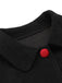[US Warehouse] Black 1950s Textured Knitted Crop Jacket