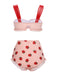 1950s Lace Strawberry Cami Tankini Set