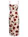 [US Warehouse] 1960s Rose Suspender Pencil Dress