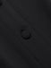 Black 1960s Solid Button Sleeveless Dress
