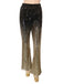 1920s Gradient Sequin Flared Pants
