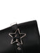 Black Star Button Gothic Platform High Heels Boots