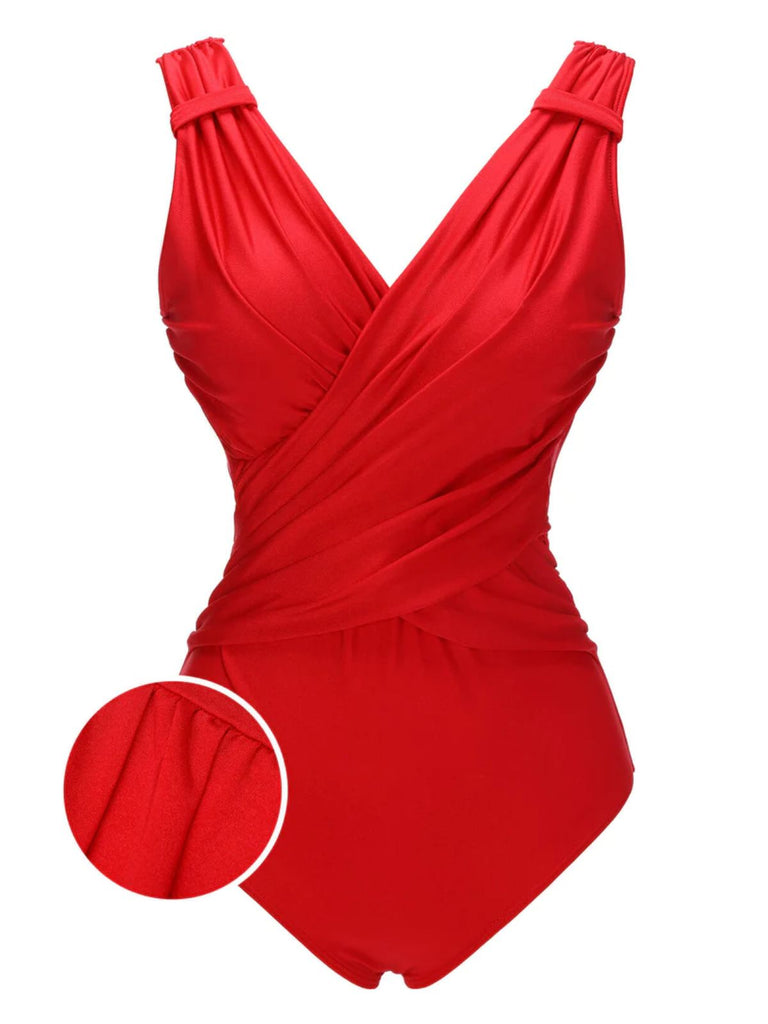 Red Crane Women's Classic One-Piece Swimsuit