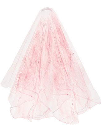 Halloween White Blood Drop Gothic Bridal Veil