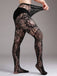 Halloween Gothic Lace Floral Pattern Sheer Tights