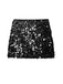 1980s Dot Sequined Mini Skirt