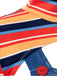 1970s Halloween Striped Costume Bodysuit
