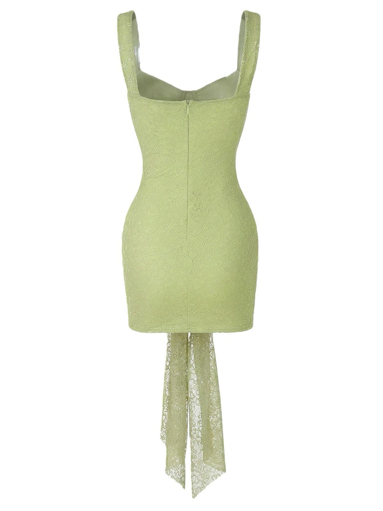 2000s slip dress Vintage 2000s Lace Side Split Mini Slip Dress