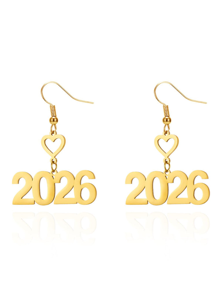 2026 Hollow-Out Alloy Drop Earrings - vintage fashion, retro style
