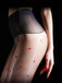 Vintage Heart Dots High-Waisted Pantyhose