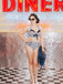 Black Checked Halter Bowknot Bikini Set