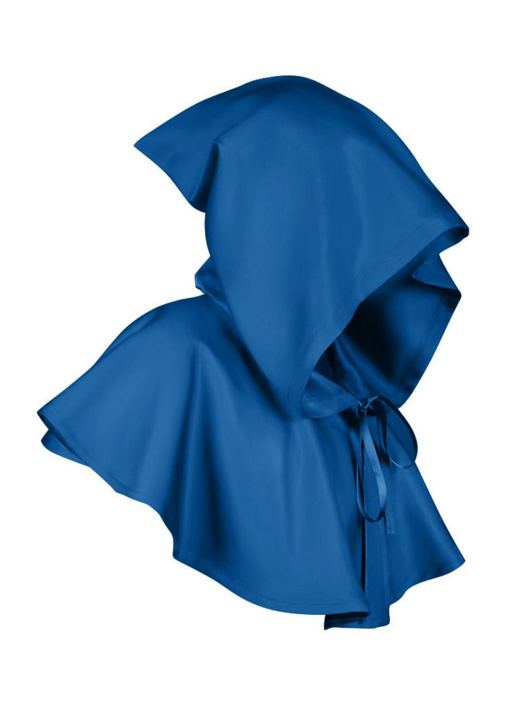 Vintage Solid Halloween Hooded Grim Reaper Cloak
