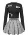 2PCS 1950s Bow Solid Top | 1950s | vintage skirt, retro style