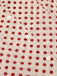 2PCS 1950s Red Polka Dot Blouse & Burgundy Pants — vintage elegance for the modern woman
