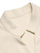 2PCS 1960s Beige Buttoned Vest Top & Pocket Wide Leg Pants, vintage top, retro blouse - perfect for women who love vintage and retro fashion