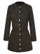 This 2PCS 1960s Tweed Cropped Coat & A-Line Skirt is her armor of 1960s elegance