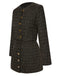 2PCS 1960s Tweed Cropped Coat & A-Line Skirt — 1960s style that speaks before she does