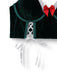 2PCS 1970 Christmas Velvet Top & Skirt Set - vintage skirt, retro style
