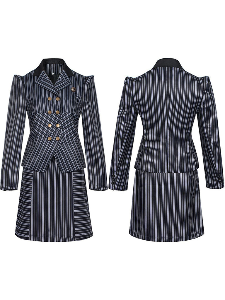 2PCS 1970s Wicked Vertical Striped | 1970s | vintage skirt, retro style