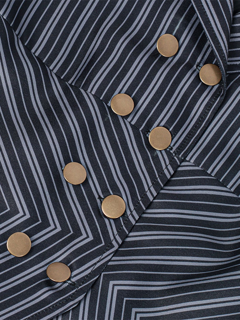 2PCS 1970s Wicked Vertical Striped | 1970s | vintage skirt, retro style