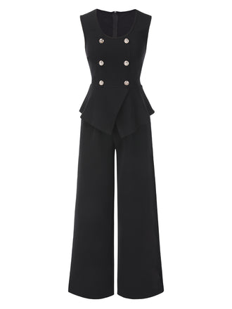 2PCS 1960s Double Breasted Sleeveless | 1960s | vintage fashion, retro style