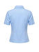Light blue polo shirt on a white background