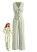Green 1930s Vintage V Neck Two Piece Set 1