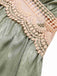 2PCS Green 1950s Guipure Lace Nightgown & Robe - vintage nightgown, retro sleepwear