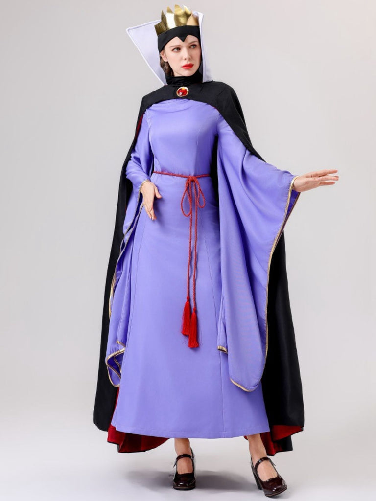 queen dress purple Victorian Dress Costume Purple Queen Royal Court Bow Synthetic Half Sleeves Women's Ball Gown Victorian era Clothing Costumes For Women Halloween