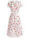 Red 1960s Print 2PCS