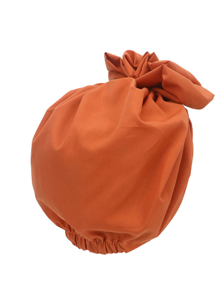 Vintage Flower Bow Pullover Hat