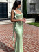 1970s Solid Satin Ruffle Backless Ruched Dress