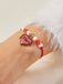 Heart Love Adjustable Woven Valentine's Day Bracelet