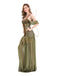 1970s Angle Flower Fairy Costume Dress With Wings