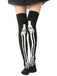 Halloween Skeleton Thigh High Socks & Gloves Set