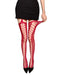 Red Lattice Thigh High Fishnet Stockings