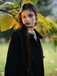 1940s Removable Faux-Fur Collar Buttons Coat