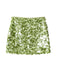 1980s Dot Sequined Mini Skirt