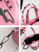 Gothic PU Leather Punk Studded Handbag