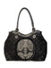 Black Gothic Skeleton Lace Handbag