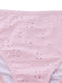 3PCS Pink 1940s Eyelet Bikini Set & Ruffled Skirt - vintage skirt, retro style