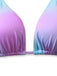 3PCS Y2K Halter Ombre Bikini Set & Cover-Up, vintage swimsuit, pin-up swimwear - perfect for women who love vintage and retro fashion