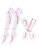 Halloween Stitched Print Fingerless Gloves & Socks