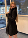 1940s Removable Faux-Fur Collar Buttons Coat